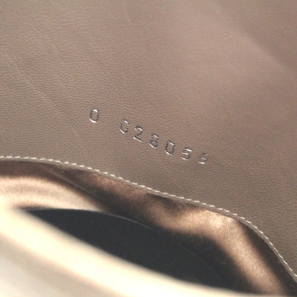 CHANEL Brown Quilted Suede Knee High Black Cap Toe Boots Stacked Heel size 38 CC - Picture 5 of 8